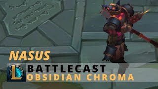 Battlecast Nasus Obsidian Chroma - League Of Legends