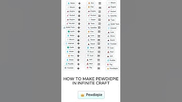 HOW TO MAKE PEWDIEPIE IN INFINITE CRAFT  #infiniteartncraft  #infinitecraft #shorts #short