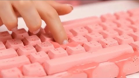 21 minutes Which Ai Keyboard would you choose? ASMR relaxation video VEO3 satisfying relaxing sleep