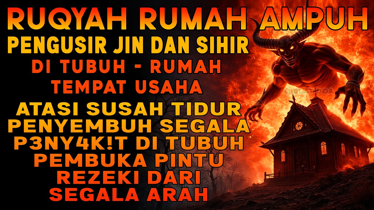 RUQYAH RUMAH PENGUSIR J!N, S3T4N & S!H1R DI RUMAH & TUBUH, MENENANGKAN HATI | BY ALAA AQEL