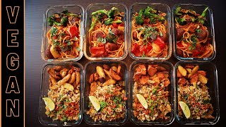 VEGAN HIGH PROTEIN MEAL PREP | FANCY & TASTY | PART II