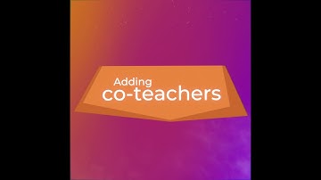 Adding co-teachers - CoSpaces Edu Feature Friday