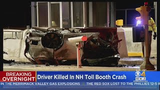 Driver Killed In Hooksett, New Hampshire Toll Booth Crash