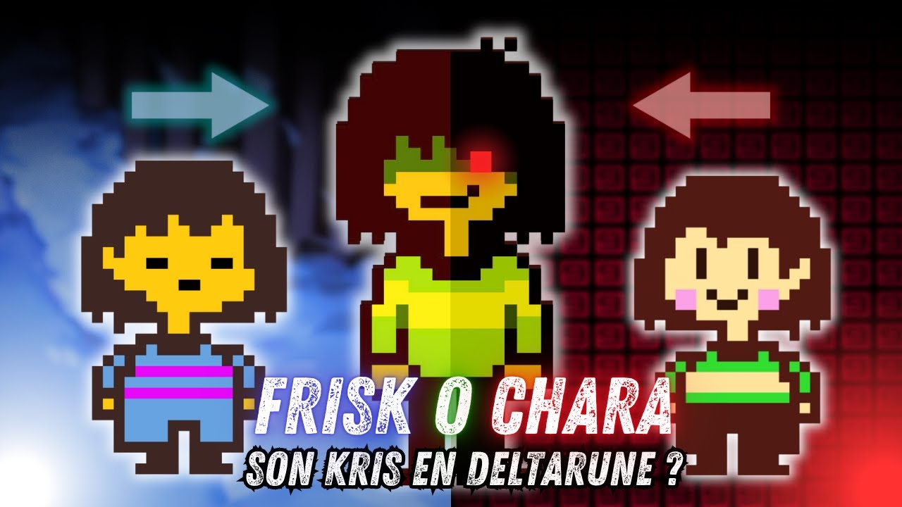 Kris es una versión alterna de Frisk o Chara? | DELTARUNE Teoría