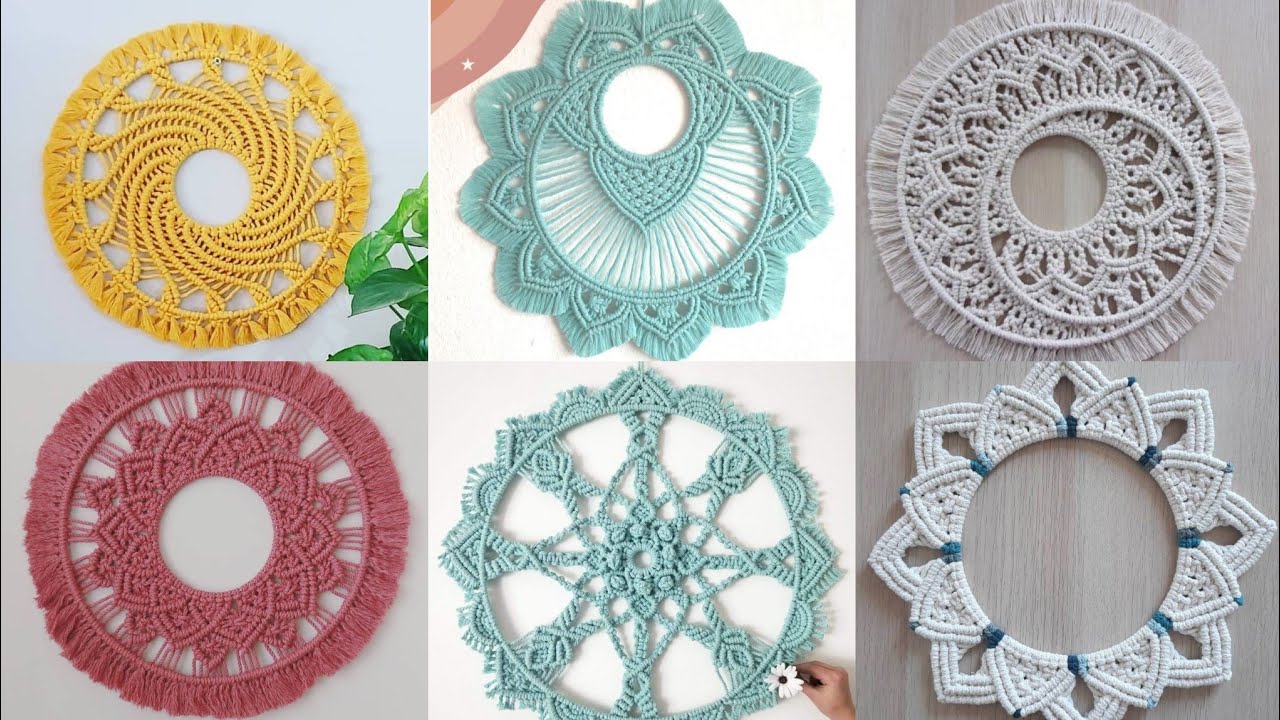 Newly arrived and most demanding collection of Macrame Mandala Wall ...