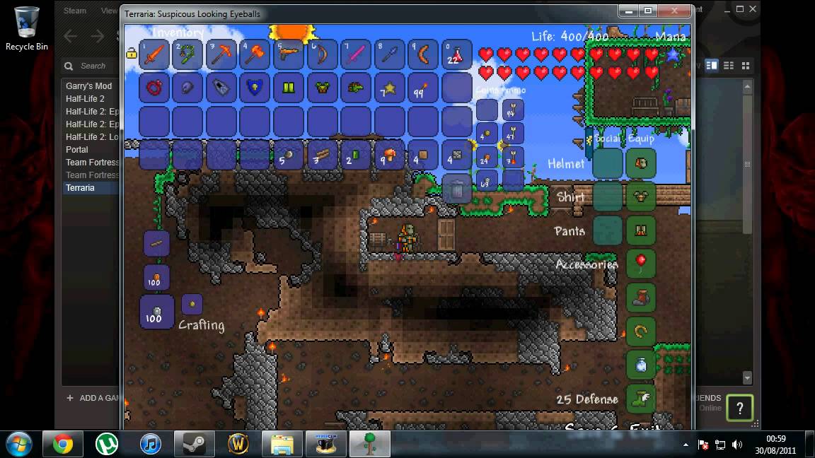 Terraria My Char Youtube 