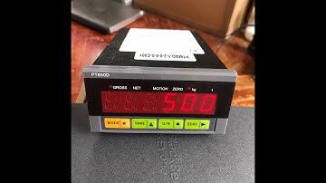 Hiệu chuẩn đầu cân PT650D-1-2-0-0-0-C001