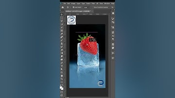 photoshop manipulation ice cube tutorials #easytolearn #photoshop #short #trending
