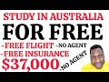 STUDY FOR FREE IN Australia🇦🇺🇦🇺|Fully funded scholarship in Australia🇦🇺. |Move with family|