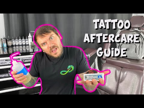 COMPLETE TATTOO AFTERCARE GUIDE | Jake Steele