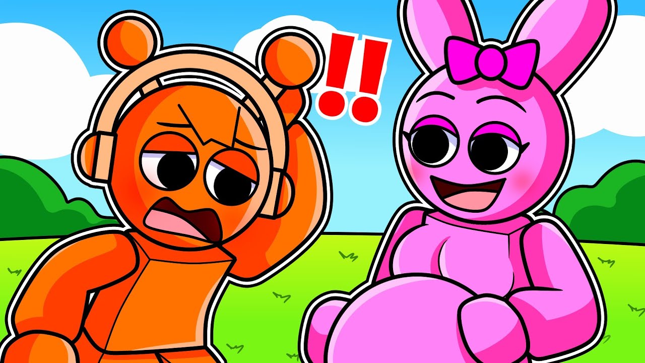 ¡PINKI está EMBARAZADA de OREN en Roblox! INCREDIBOX SPRUNKI