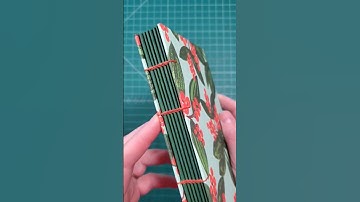 Coptic Stitch Binding // New journal by Stoneburner Books #bookbinding #copticbinding #copticstitch