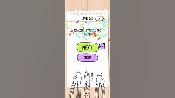 Brain Test Level 280 Walkthrough