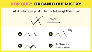 Organic Chemistry Question: Predict the major product for the following E1 Reaction