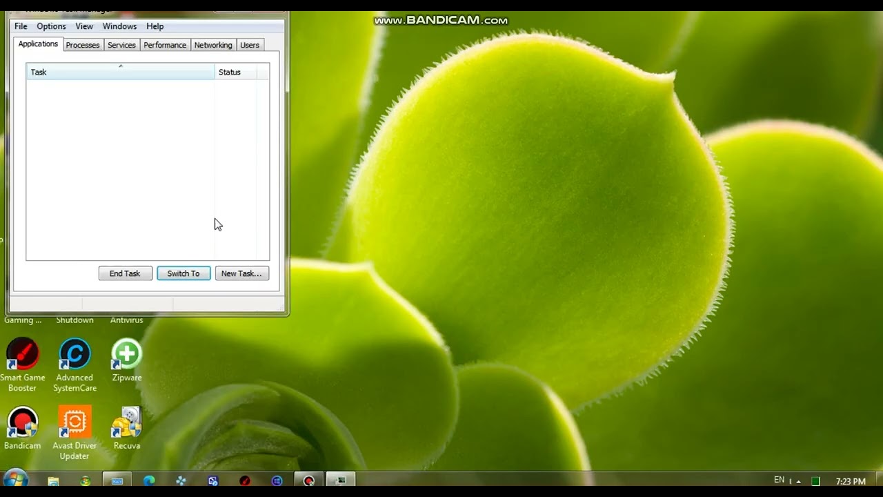 How to use task manager on windows 7