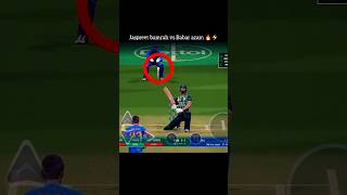 Jaspreet bamrah vs Babar azam cricket 24 shorts 🔥⚡