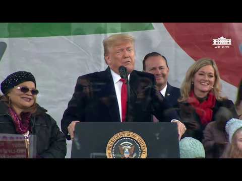 President Trump Delivers Remarks at the 47th Annual March for Life