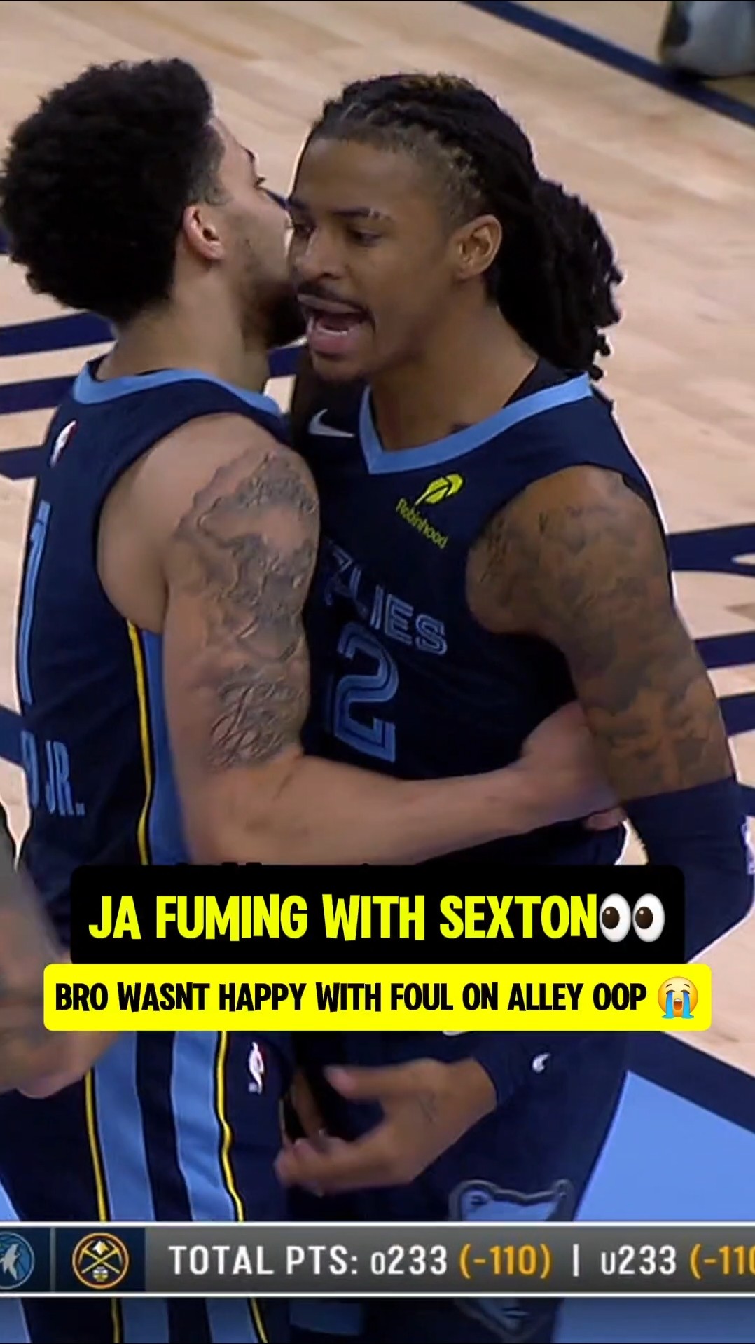 Ja Morant wanted SMOKE!?