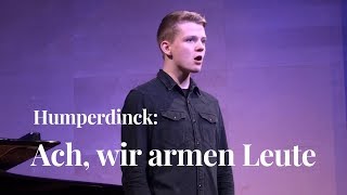 Ach, wir armen Leute | Aksel Rykkvin (15y baritone) &amp; Natallia Papova | English subs CC