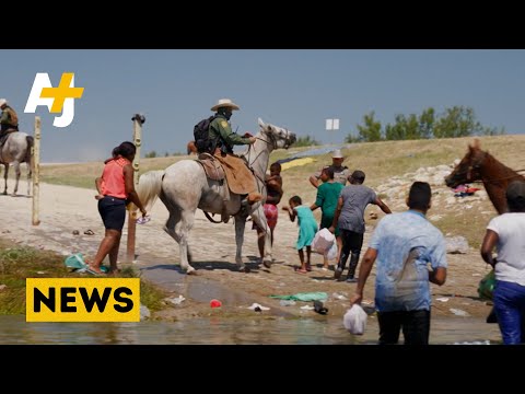 Border Patrol Use Whips And Horses To Chase Asylum Seekers