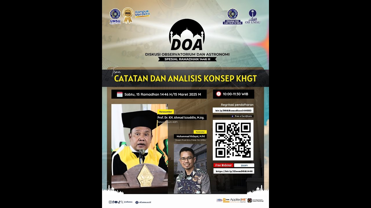 Catatan dan Analisis Konsep Kalender Hijriyah Global Tunggal (KHGT)