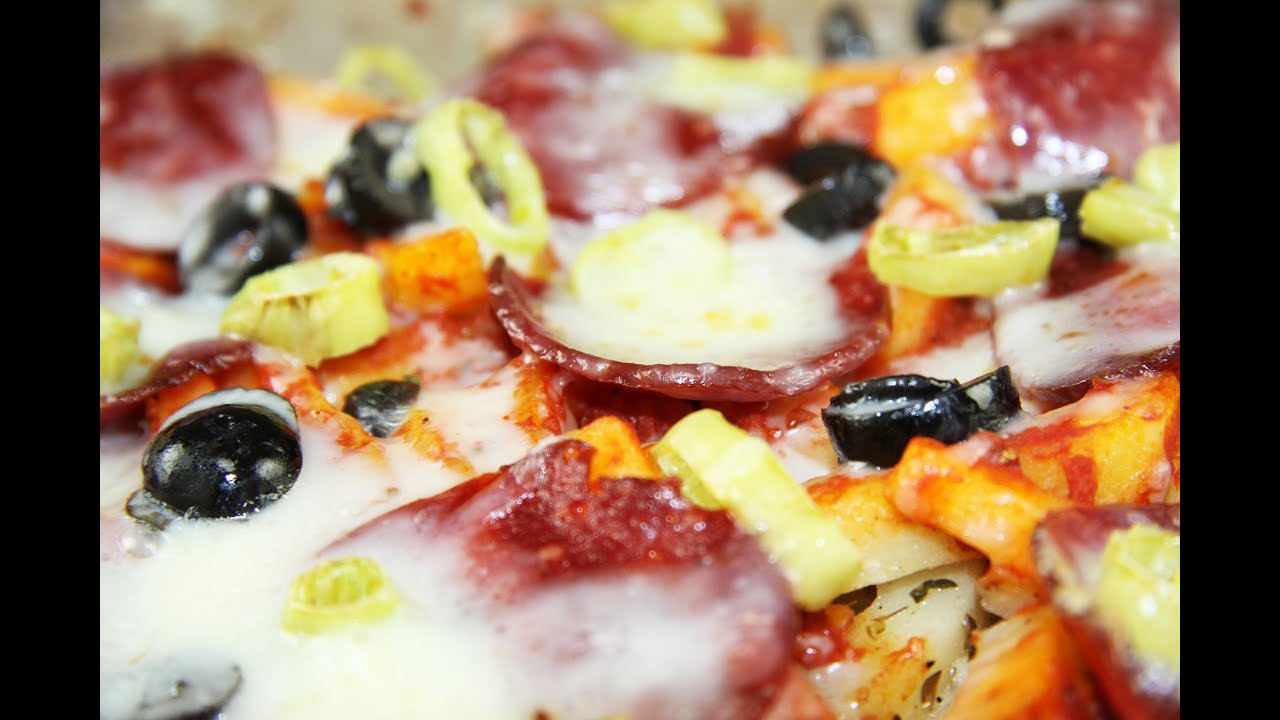 Patatesli Hamursuz Pizza Yemek Tarifleri YouTube