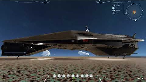 Dual Universe Space Elevator with some ship design