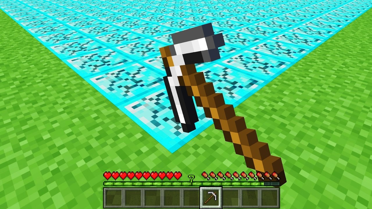 1.000.000 BLÖCKE ABBAUEN in Minecraft!