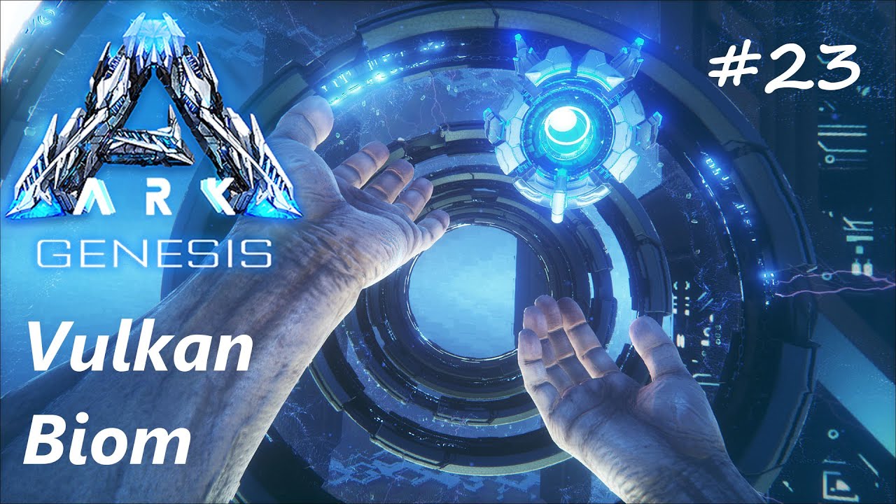ARK GENESIS #23 Ausflug ins Vulkan Biom! Rex zähmen & der ...
