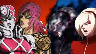 King Crimson vs Ash Crimson | Mugen Battle | JoJo Vs KOF