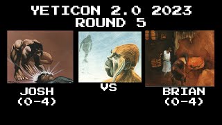 YETICON 2.0 Old School MTG | Round 5: Josh vs. Brian