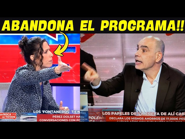¡DESPEDIDA! NACHO ABAD EXPULSA DE SU PROGRAMA A LA PERIODISTA PROGRE MARTA NEBOT