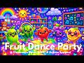 Dancing Fruits for Babies, Toddlers & Children | Sensory Autism Support | ADHD | Classroom Music