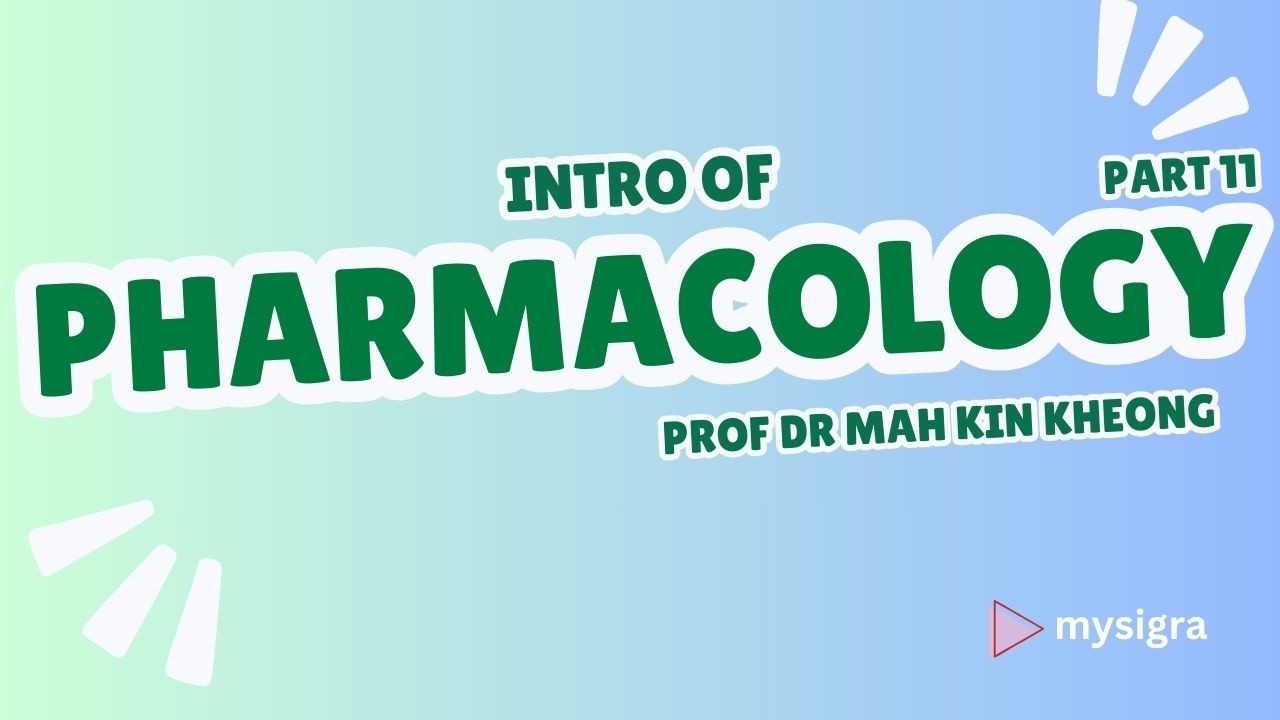 Pharmacology Revision (Part 11) - Ampang Primary Course 2024 (Mah Kin Kheong)