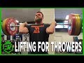 LIFTING FOR THROWERS - PEAKING FOR COMPETITION - JY THROWS S3 E5