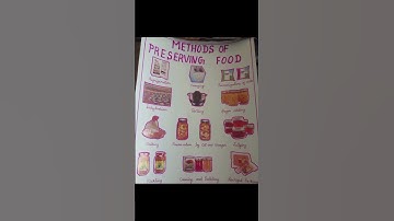 Methods of Preserving Food....✨