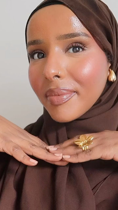 My everyday makeup tutorial 2025 #grwm #hijab #somali