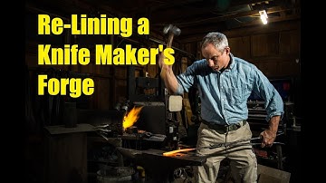 Re-Lining a Knife Making Forge