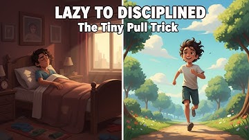 Lazy To Disciplined: The Simple "Tiny Pull" Trick That Changed My Life (Animated Habit Story)
