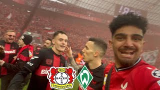 DEUTSCHER MEISTER 2024 😍⚫️🔴 | Bayer Leverkusen vs Werder Bremen | Stadionvlog