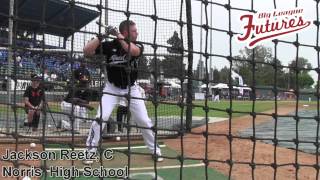 Jackson Reetz, C, Norris High School, Batting Practice at the @acbaseballgames