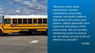 Corpus Christi ISD responds to first-day bus delays