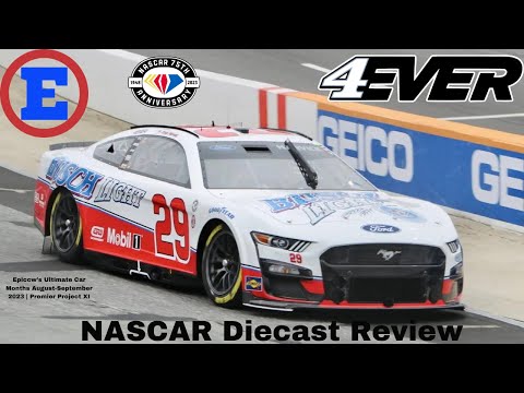 Kevin Harvick 2023 #29 Busch Light North Wilkesboro Ford Mustang 1:24 Diecast Review