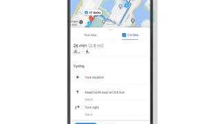 Ride easy with new biking features in Google Maps