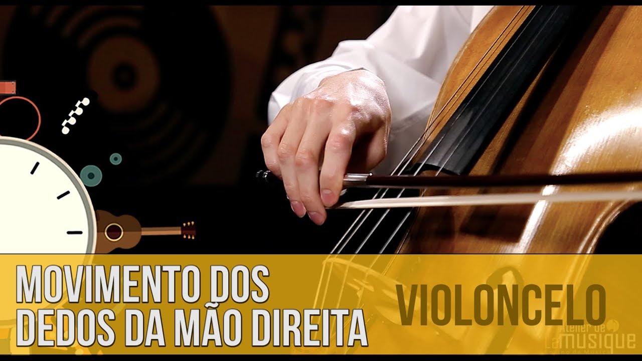 Precisão de arco: movimento dos dedos da mão direita (violoncelo) - Dica do Minuto 