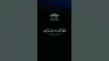 القارئ هيثم الدخين ، سورة الأحزاب #قران_كريم #اكسبلور #لايك #quranforeever #دويتو #حديث #ترند