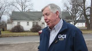 Gov. Parson visits Moberly, Missouri