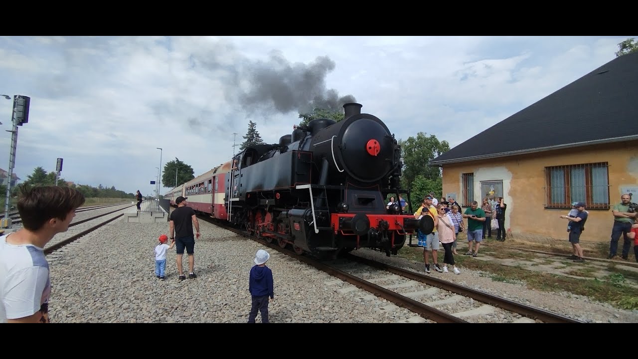 Parním vlakem do skanzenu ve Strážnici 525.101 - EP 1000