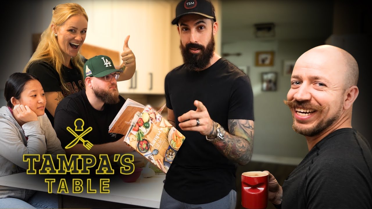 We Set The House On Fire! We Cooked Our Favorite Meal From Tampa's Table Cook Book!