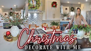 Christmas Decorate with me 2023 || Christmas decorating ideas || Kitchen & dining room